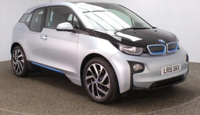 Used 2015 SILVER BMW I3 Hatchback 0.0 I3 60AH 5d AUTO 168 BHP ELECTRIC (reg. 2015-06-06) for sale in Stockport
