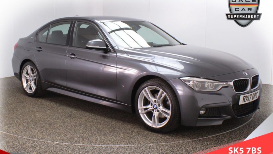 Used 2017 GREY BMW 3 SERIES Saloon 2.0 330E M SPORT 4d AUTO 181 BHP HYBRID ELECTRIC (reg. 2017-03-02) for sale in Stockport