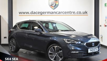 Used 2021 GREY SEAT LEON Hatchback 1.5 ETSI EVO XCELLENCE LUX DSG 5d 148 BHP HYBRID ELECTRIC (reg. 2021-03-30) for sale in Stockport