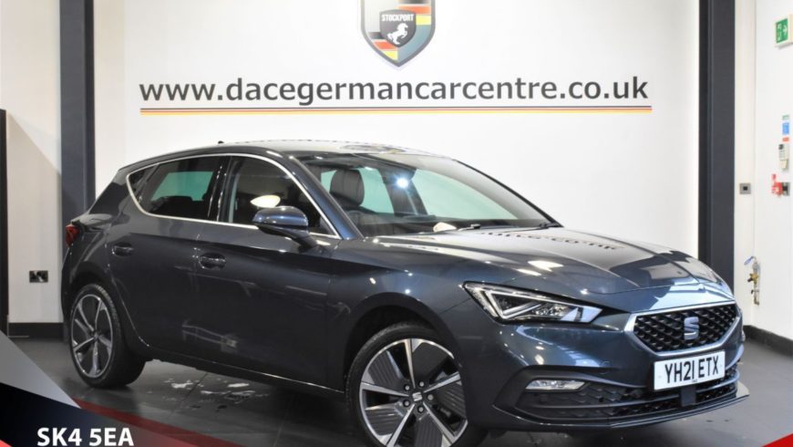 Used 2021 GREY SEAT LEON Hatchback 1.5 ETSI EVO XCELLENCE LUX DSG 5d 148 BHP HYBRID ELECTRIC (reg. 2021-03-30) for sale in Stockport